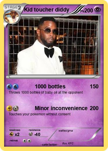 Pokemon Kid toucher diddy