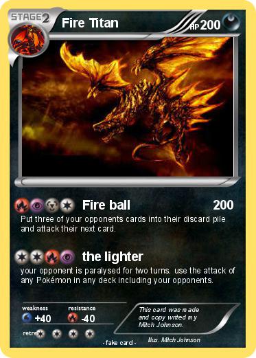 Pokemon Fire Titan