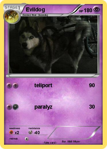 Pokemon Evildog
