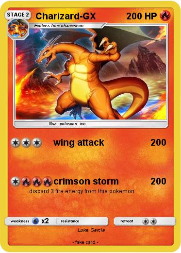 Pokemon Charizard-GX