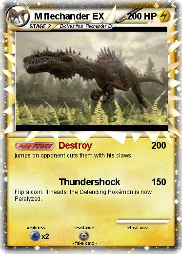 Pokemon M flechander EX