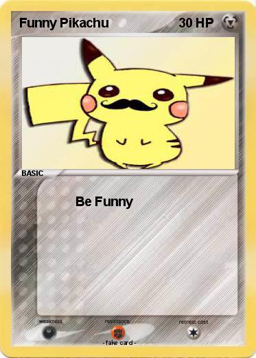 Pokemon Funny Pikachu