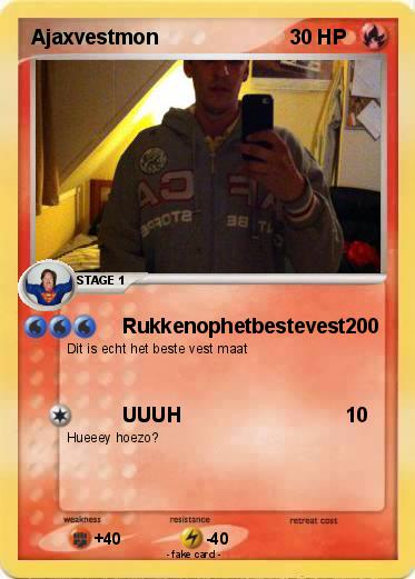 Pokemon Ajaxvestmon