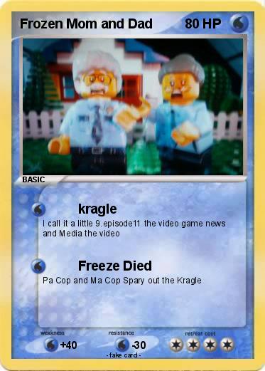 Pokemon Frozen Mom and Dad