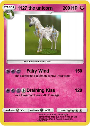 Pokemon 1127 the unicorn