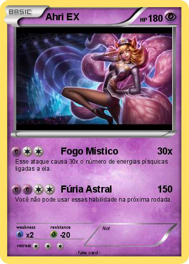 Pokemon Ahri EX