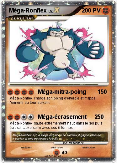 Pokemon Méga-Ronflex