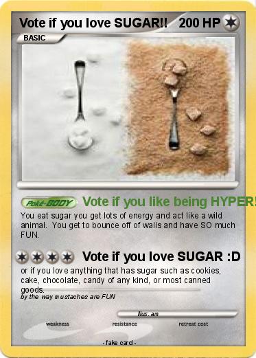 Pokemon Vote if you love SUGAR!!