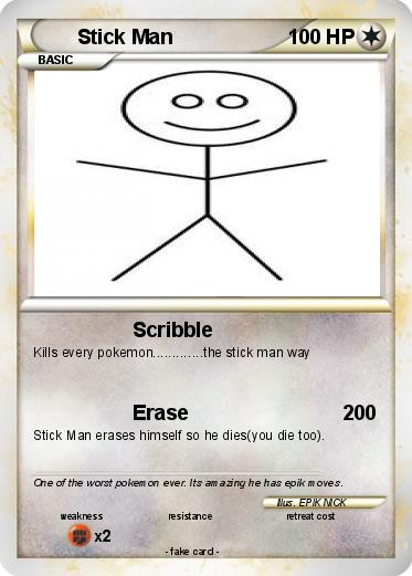 Pokemon Stick Man