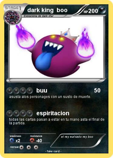 Pokemon dark king  boo
