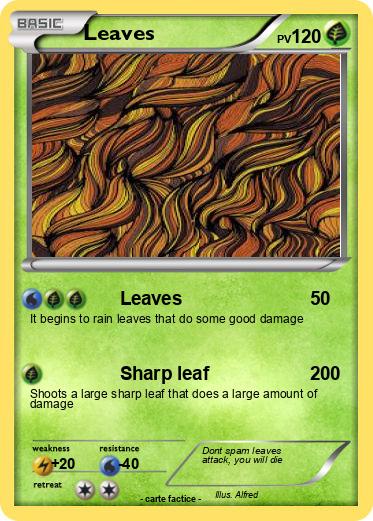 Pokemon Leaves