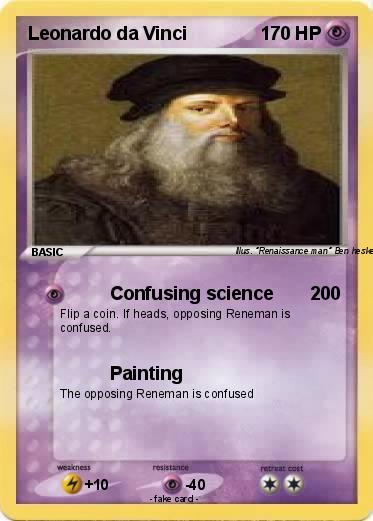 Pokemon Leonardo da Vinci