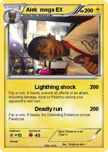 Pokemon Alek  mega EX