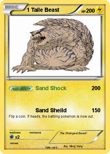 Pokemon 1 Taile Beast
