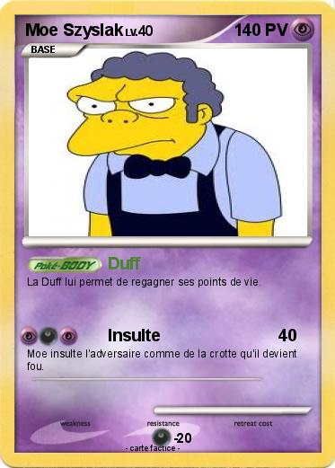 Pokemon Moe Szyslak