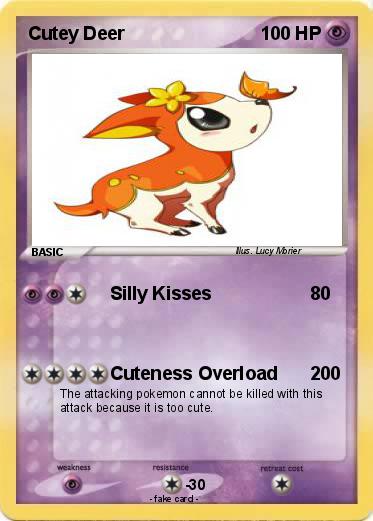 Pokemon Cutey Deer