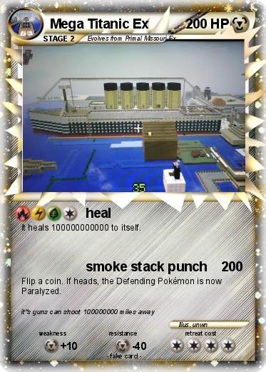 Pokemon Mega Titanic Ex