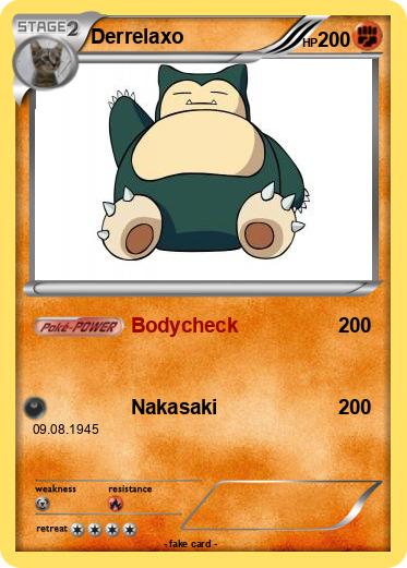Pokemon Derrelaxo