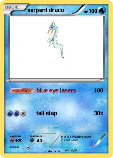 Pokemon serpent draco