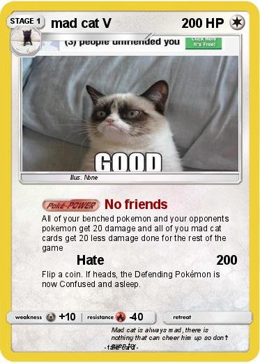 Pokemon mad cat V