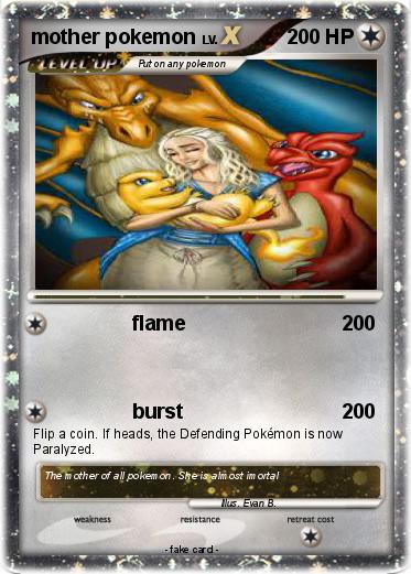 Pokemon mother pokemon