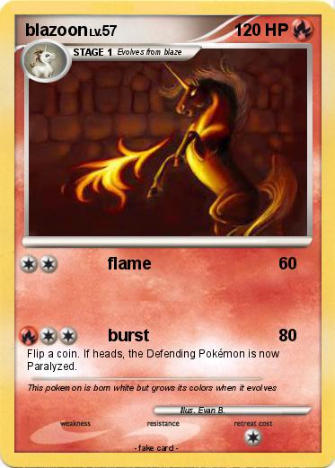 Pokemon blazoon