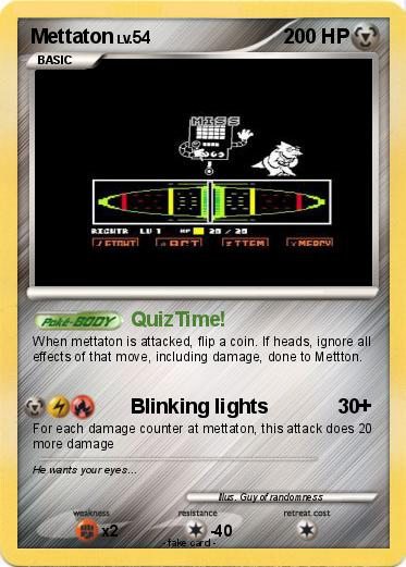 Pokemon Mettaton