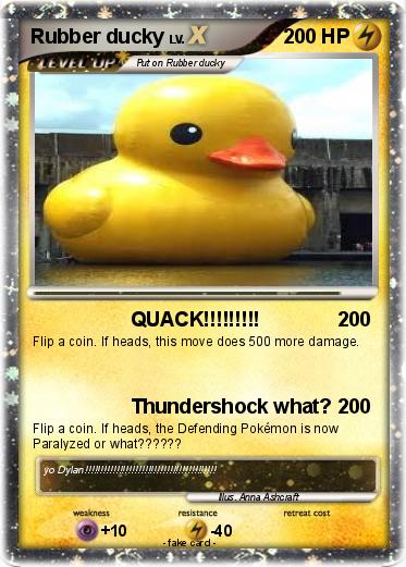 Pokemon Rubber ducky