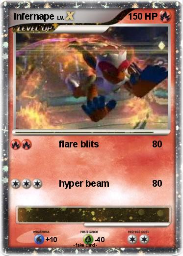Pokemon infernape