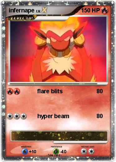 Pokemon infernape