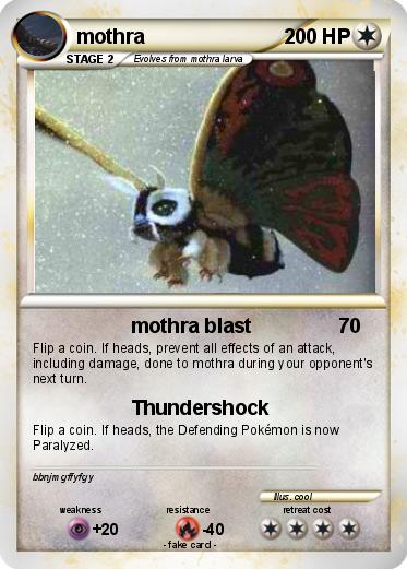 Pokemon mothra