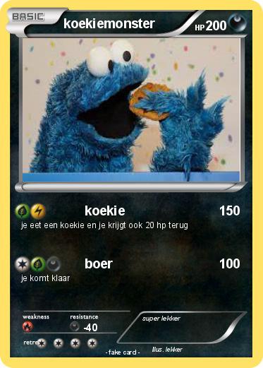 Pokemon koekiemonster