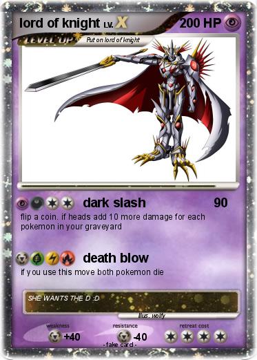 Pokemon lord of knight