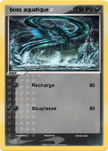 Pokemon  boss aquatique