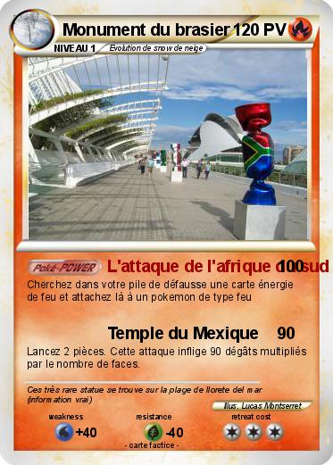 Pokemon Monument du brasier