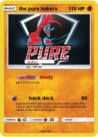Pokemon the pure hakers