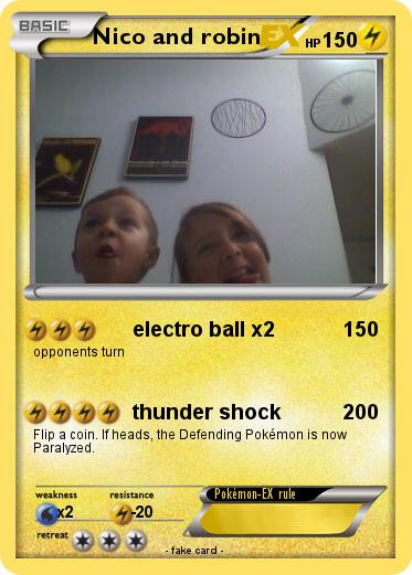 Pokemon Nico and robin