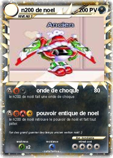 Pokemon n200 de noel