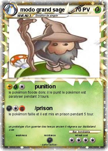 Pokemon modo grand sage