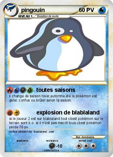 Pokemon pingouin