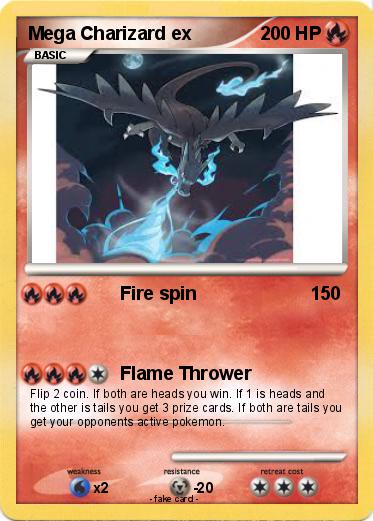 Pokemon Mega Charizard ex