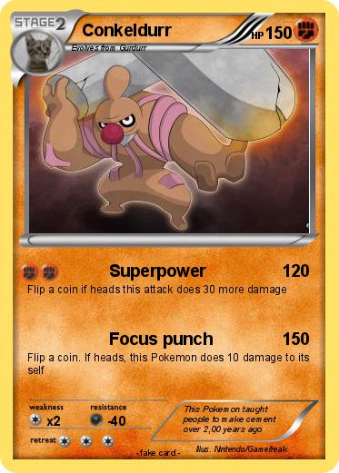 Pokemon Conkeldurr