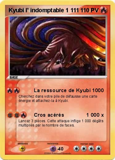 Pokemon Kyubi l' indomptable 1 111