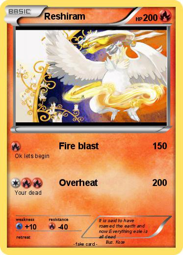 Pokemon Reshiram