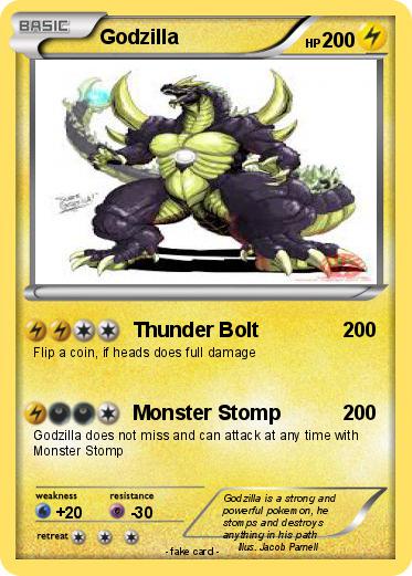 Pokemon Godzilla