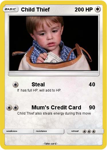 Pokemon Child Thief