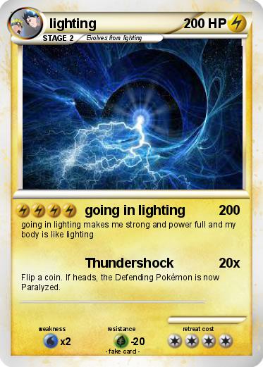 Pokemon lighting