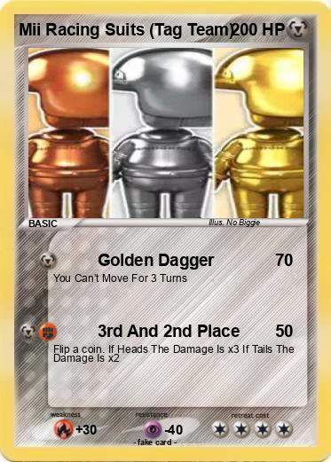 Pokemon Mii Racing Suits (Tag Team)