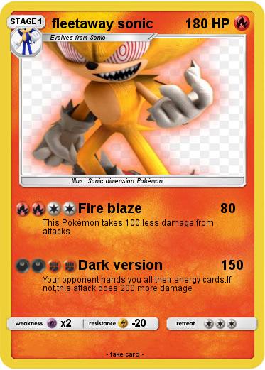 Pokemon fleetaway sonic