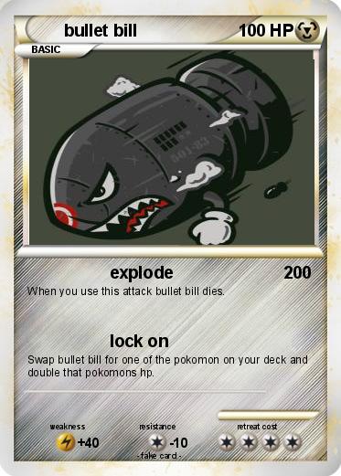 Pokemon bullet bill